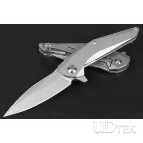 9CR13MOV blade no logo folding knife plain blade knife UD2105115 